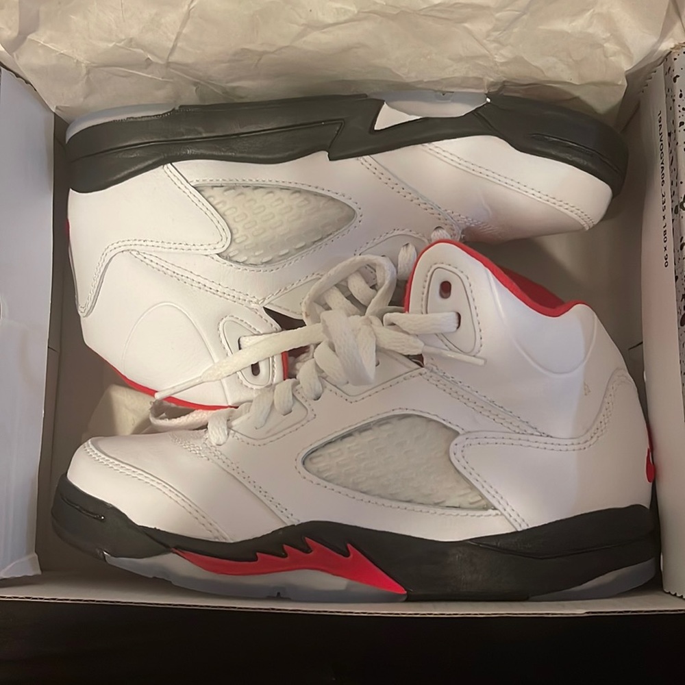 Air Jordan 5 Retro “ Fire Red” PS size 13c